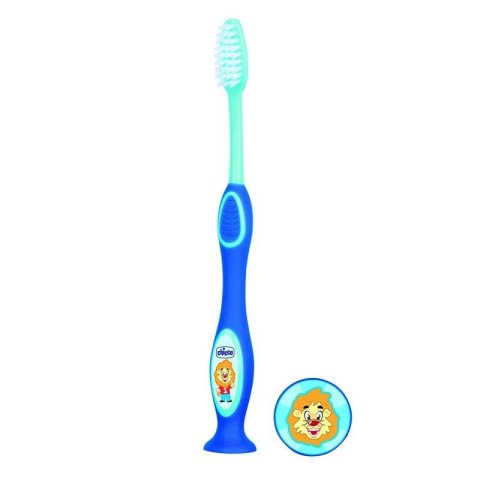 CHICCO 36M+Szczoteczka do zębów dla dziec, niebieska CHICCO 36M+Szczoteczka do zębów dla dziec, niebieska