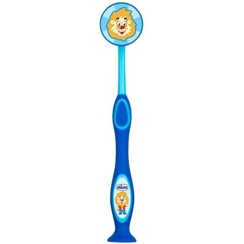 CHICCO 36M+Szczoteczka do zębów dla dziec, niebieska CHICCO 36M+Szczoteczka do zębów dla dziec, niebieska