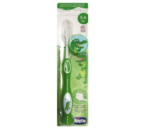 CHICCO 36M+Szczoteczka do zębów dla dziec, niebieska CHICCO 36M+Szczoteczka do zębów dla dziec, niebieska
