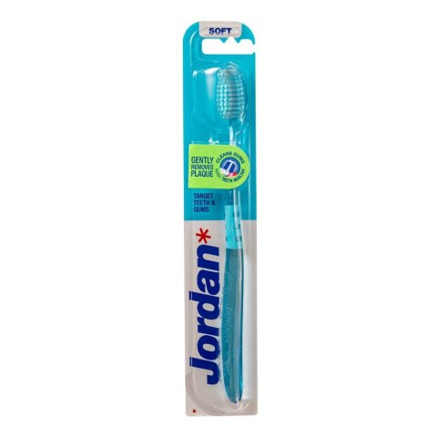JORDAN TARGET TEETH & GUMS Szczoteczka do zębów średnia, kolory losowe JORDAN TARGET TEETH & GUMS Szczoteczka do zębów średnia, kolory losowe