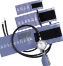 RIESTER BABYPHON MINIMUS II Ciśnieniomierz zegarowy z trzema mankietami dla dziecI