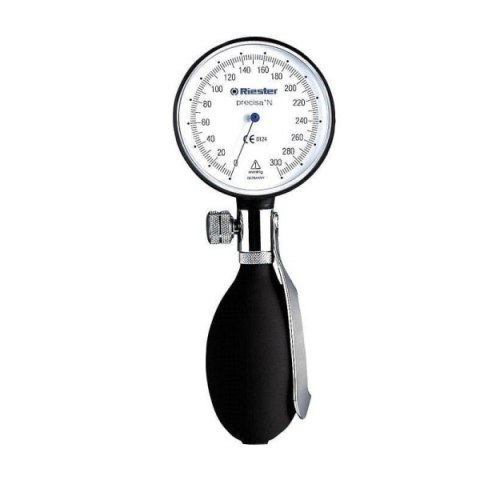 RIESTER PRECISA N Ciśnieniomierz zegarowy lekarski, tarcza 64 mm, 24-32 cm