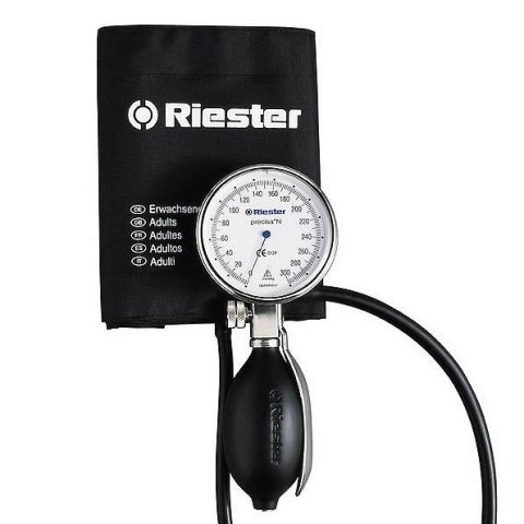 RIESTER PRECISA N Ciśnieniomierz zegarowy lekarski, tarcza 64 mm, 24-32 cm RIESTER PRECISA N Ciśnieniomierz zegarowy lekarski, tarcza 64 mm, 24-32 cm