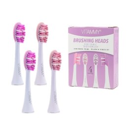 VITAMMY AURUM ROSE PEARL+ Końcówki do szczoteczek, 4 szt.