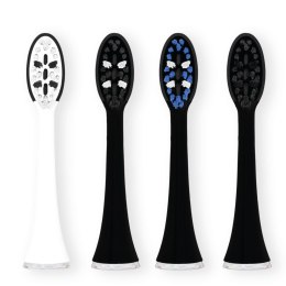 VITAMMY ONYX VITAMMY PEARL+ NOIRE Końcówki do szczoteczek sonicznych, 4 szt.