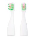 VITAMMY TOOTH FRIENDS GREEN PINK Końcówki do szczoteczek sonicznych, 2 szt.