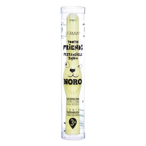VITAMMY TOOTH FRIENDS NORO YELLOW Szczoteczka soniczna do zębów dla dzieci 3+ VITAMMY TOOTH FRIENDS NORO YELLOW Szczoteczka soniczna do zębów dla dzieci 3+