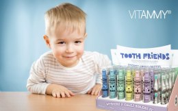 VITAMMY TOOTH FRIENDS Szczoteczka soniczna do zębów 3+, display 18 szt + 8 op. końcówek