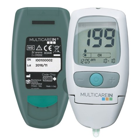 BSI MULTICAREIN Urządzenie do pomiaru glukozy, cholesterolu i trójglicerydów BSI MULTICAREIN Urządzenie do pomiaru glukozy, cholesterolu i trójglicerydów
