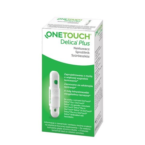LIFESCAN ONE TOUCH DELICIA PLUS Nakłuwacz, 13 poziomów głębokości, system Glide LIFESCAN ONE TOUCH DELICIA PLUS Nakłuwacz, 13 poziomów głębokości, system Glide