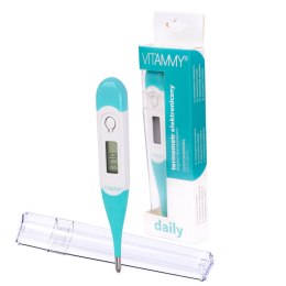 VITAMMY DAILY Termometr elektroniczny z elastyczną końcówką, bezpieczny dla dzieci