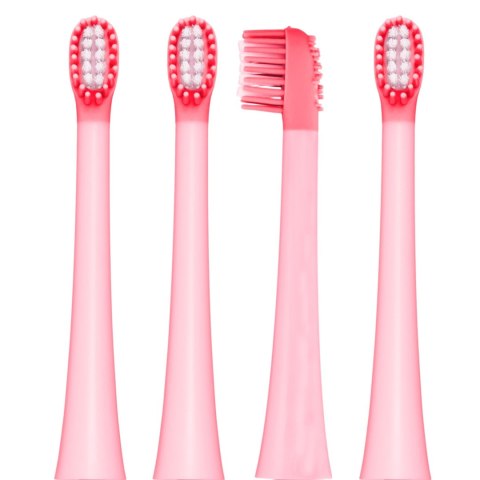 VITAMMY DINO / PINK Końcówki do szczoteczki sonicznej, silikonowe, 4 szt. VITAMMY DINO / PINK Końcówki do szczoteczki sonicznej, silikonowe, 4 szt.