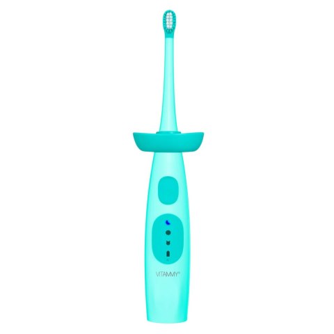 VITAMMY DINO / TOURQOUISE Szczoteczka soniczna dziecięca 6+, z redukcją drgań VITAMMY DINO / TOURQOUISE Szczoteczka soniczna dziecięca 6+, z redukcją drgań