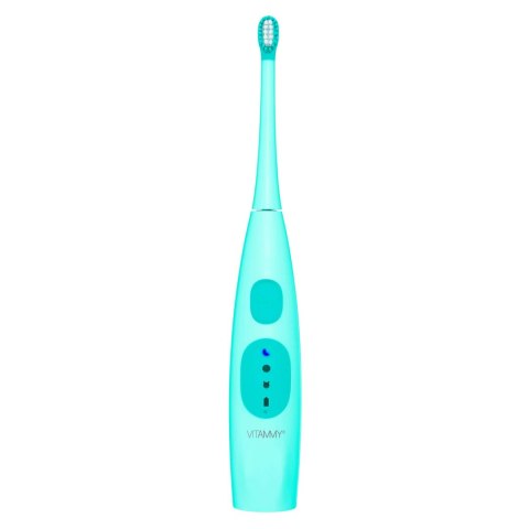 VITAMMY DINO / TOURQOUISE Szczoteczka soniczna dziecięca 6+, z redukcją drgań VITAMMY DINO / TOURQOUISE Szczoteczka soniczna dziecięca 6+, z redukcją drgań