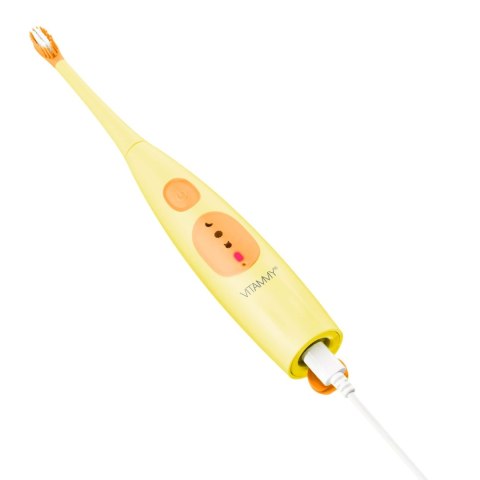 VITAMMY LITTLE DINO / YELLOW Szczoteczka soniczna do zębów dla dzieci od 3 lat VITAMMY LITTLE DINO / YELLOW Szczoteczka soniczna do zębów dla dzieci od 3 lat
