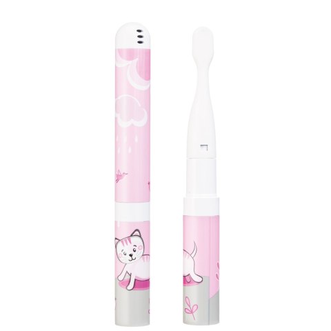 VITAMMY SMILE KOTEK Szczoteczka soniczna do zębów dla dzieci 3+, miękkie włókna VITAMMY SMILE KOTEK Szczoteczka soniczna do zębów dla dzieci 3+, miękkie włókna