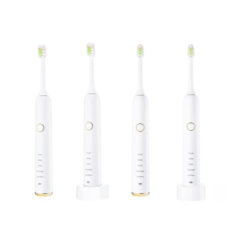 VITAMMY SYMPHONY WHITE Szczoteczka soniczna do zębów z komfortową obudową i 5 trybami VITAMMY SYMPHONY WHITE Szczoteczka soniczna do zębów z komfortową obudową i 5 trybami