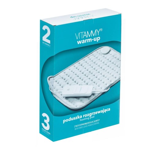 VITAMMY WARM UP Poduszka rozgrzewająca, elektryczna, 3 tryby grzania VITAMMY WARM UP Poduszka rozgrzewająca, elektryczna, 3 tryby grzania