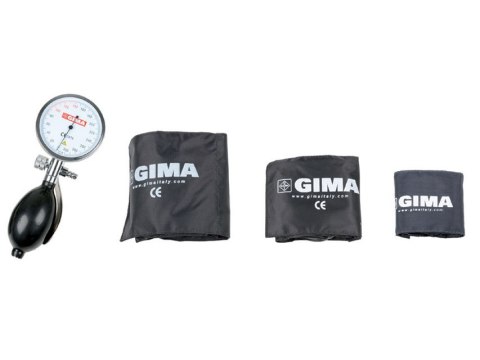 GIMA SIRIO PEDIATRIC KIT Ciśnieniomierz zegarowy pediatryczny, 3 mankiety, torba GIMA SIRIO PEDIATRIC KIT Ciśnieniomierz zegarowy pediatryczny, 3 mankiety, torba