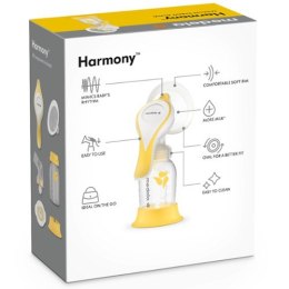 MEDELA HARMONY FLEX Laktator ręczny dwufazowy, technologia FLEX, na jedną pierś