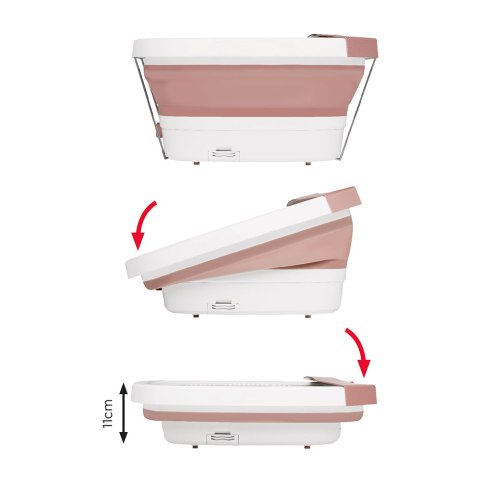 REVLON FOLDABLE FOOTSPA RVFB7034E Masażer stóp składany, podgrzewający REVLON FOLDABLE FOOTSPA RVFB7034E Masażer stóp składany, podgrzewający