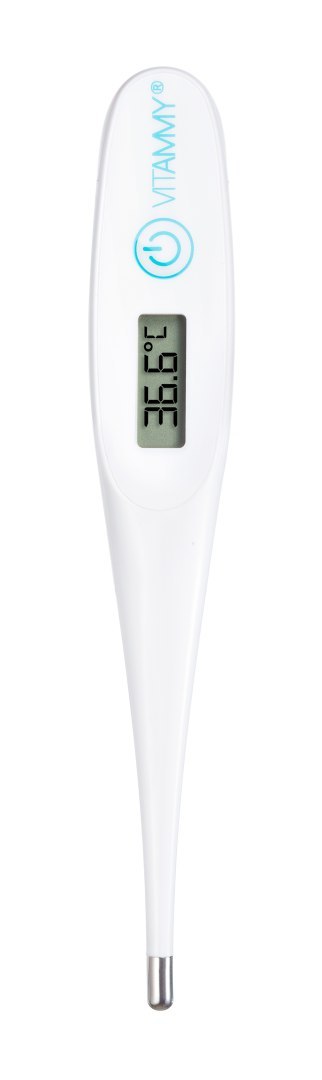 VITAMMY NANO 1 Termometr elektroniczny z alarmem gorączki, termometr piórkowy VITAMMY NANO 1 Termometr elektroniczny z alarmem gorączki, termometr piórkowy