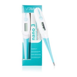 VITAMMY NANO 3 Termometr elektroniczny z elastyczną końcówką, termometr piórkowy
