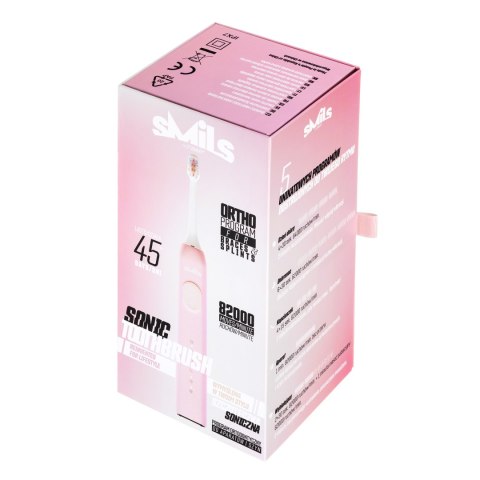 VITAMMY SMILS POWDER PINK Szczoteczka soniczna do zębów z funkcją kontroli nacisku VITAMMY SMILS POWDER PINK Szczoteczka soniczna do zębów z funkcją kontroli nacisku