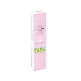 VITAMMY SYMPHONY/VIVO KOŃCÓWKI 4SZT. PINK do szczoteczki sonicznej do zębów