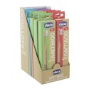 CHICCO 3+ Szczoteczka bambusowa dla dzieci, naturalne włosie i antybakteryjna rączka