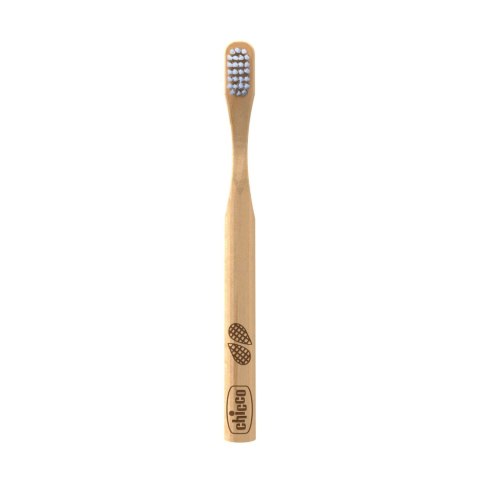 CHICCO 3+ Szczoteczka bambusowa dla dzieci, naturalne włosie i antybakteryjna rączka CHICCO 3+ Szczoteczka bambusowa dla dzieci, naturalne włosie i antybakteryjna rączka