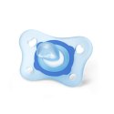 CHICCO PHYSIOFORMA MINI SOFT 0-2M BOY Smoczek uspokajający, silikonowy, 2 szt.
