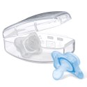 CHICCO PHYSIOFORMA MINI SOFT 0-2M BOY Smoczek uspokajający, silikonowy, 2 szt.