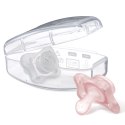 CHICCO PHYSIOFORMA MINI SOFT 0-2M GIRL Smoczek uspokajający, silikonowy, 2 szt.
