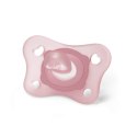 CHICCO PHYSIOFORMA MINI SOFT 0-2M GIRL Smoczek uspokajający, silikonowy, 2 szt.