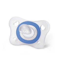 CHICCO PHYSIOFORMA MINI SOFT 2-6M BOY Smoczek uspokajający, silikonowy, 2 szt.