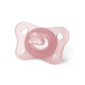 CHICCO PHYSIOFORMA MINI SOFT 2-6M GIRL Smoczek uspokajający, silikonowy, 2 szt.
