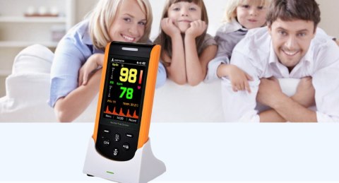 CREATIVE MEDICAL SP-20 Profesjonalny pulsoksymetr ze stacją dokująco ładującą CREATIVE MEDICAL SP-20 Profesjonalny pulsoksymetr ze stacją dokująco ładującą