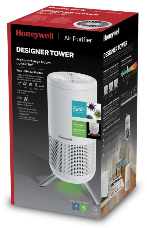 HONEYWELL HPA 830 Oczyszczacz powietrza, HEPA, aromaterapia HONEYWELL HPA 830 Oczyszczacz powietrza, HEPA, aromaterapia