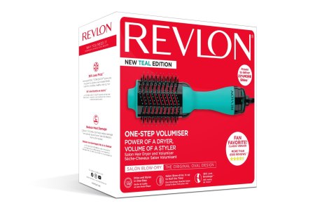 REVLON RVDR5222T ONE-STEP HAIR TEAL Suszarko-lokówka REVLON w kolorze morskim REVLON RVDR5222T ONE-STEP HAIR TEAL Suszarko-lokówka REVLON w kolorze morskim