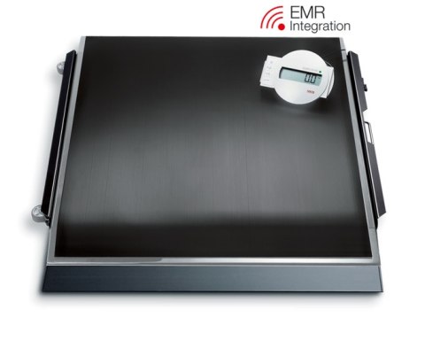 SECA 675 KL III Waga platformowa elektroniczna, zdalny wyświetlacz, na kółkach