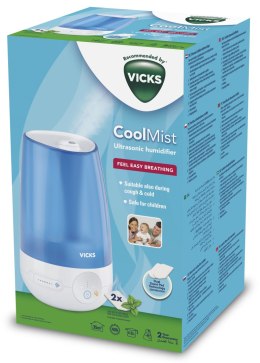 VICKS VUL565E4 COOL MIST Ultradźwiękowy nawilżacz powietrza z VapoPad