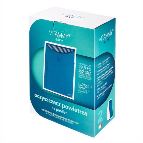 VITAMMY AIR+ PA600 Oczyszczacz powietrza, filtr węglowy, jonizacja, plazma VITAMMY AIR+ PA600 Oczyszczacz powietrza, filtr węglowy, jonizacja, plazma