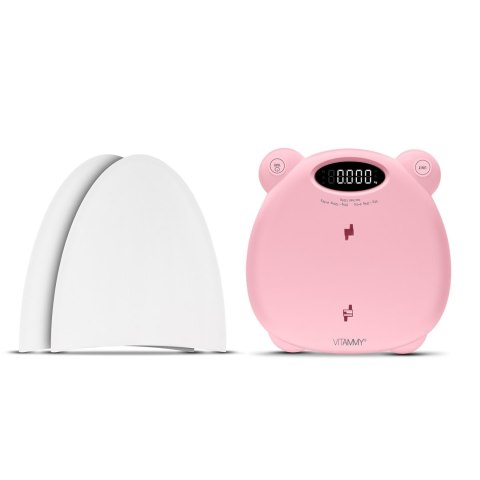 VITAMMY BABYCINNO PINK Elektroniczna Waga noworodkowo-niemowlęco-dziecięca VITAMMY BABYCINNO PINK Elektroniczna Waga noworodkowo-niemowlęco-dziecięca