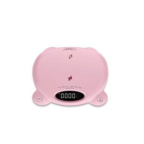 VITAMMY BABYCINNO PINK Elektroniczna Waga noworodkowo-niemowlęco-dziecięca VITAMMY BABYCINNO PINK Elektroniczna Waga noworodkowo-niemowlęco-dziecięca