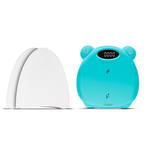 VITAMMY BABYCINNO TURQUOISE Elektroniczna Waga noworodkowo-niemowlęco-dziecięca VITAMMY BABYCINNO TURQUOISE Elektroniczna Waga noworodkowo-niemowlęco-dziecięca