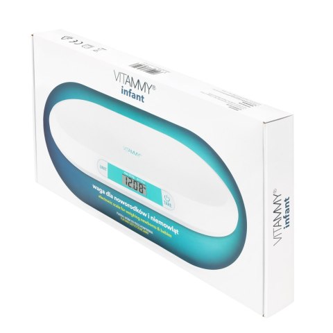 VITAMMY INFANT Elektroniczna Waga noworodkowo-niemowlęca, duży wyświetlacz LCD VITAMMY INFANT Elektroniczna Waga noworodkowo-niemowlęca, duży wyświetlacz LCD