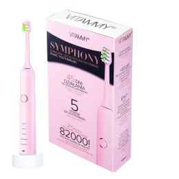 VITAMMY SYMPHONY ALL PINK/ROSE GOLD Szczoteczka soniczna do zębów z komfortową obudową