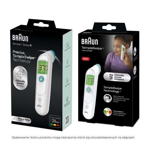 BRAUN BST200EE Termometr elektroniczny czoła, TempleSwipe, LCD BRAUN BST200EE Termometr elektroniczny czoła, TempleSwipe, LCD