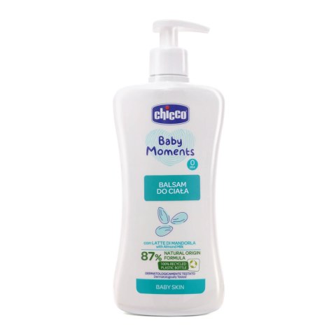 CHICCO BABY MOMENTS 0M+ 500 ml Balsam do ciała dla niemowląt, migdałowy CHICCO BABY MOMENTS 0M+ 500 ml Balsam do ciała dla niemowląt, migdałowy